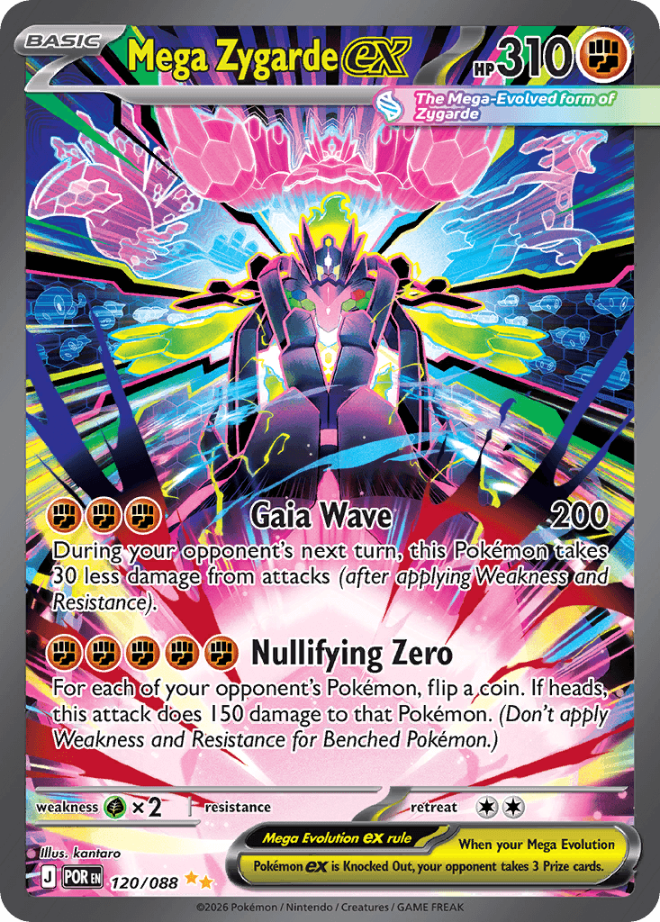 Mega Zygarde ex, POR 120/088