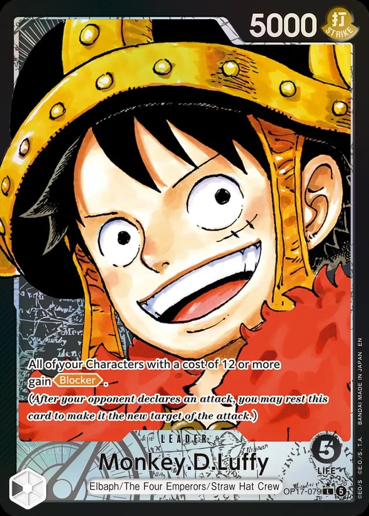 Monkey.D.Luffy, OP17-079 · Parallel