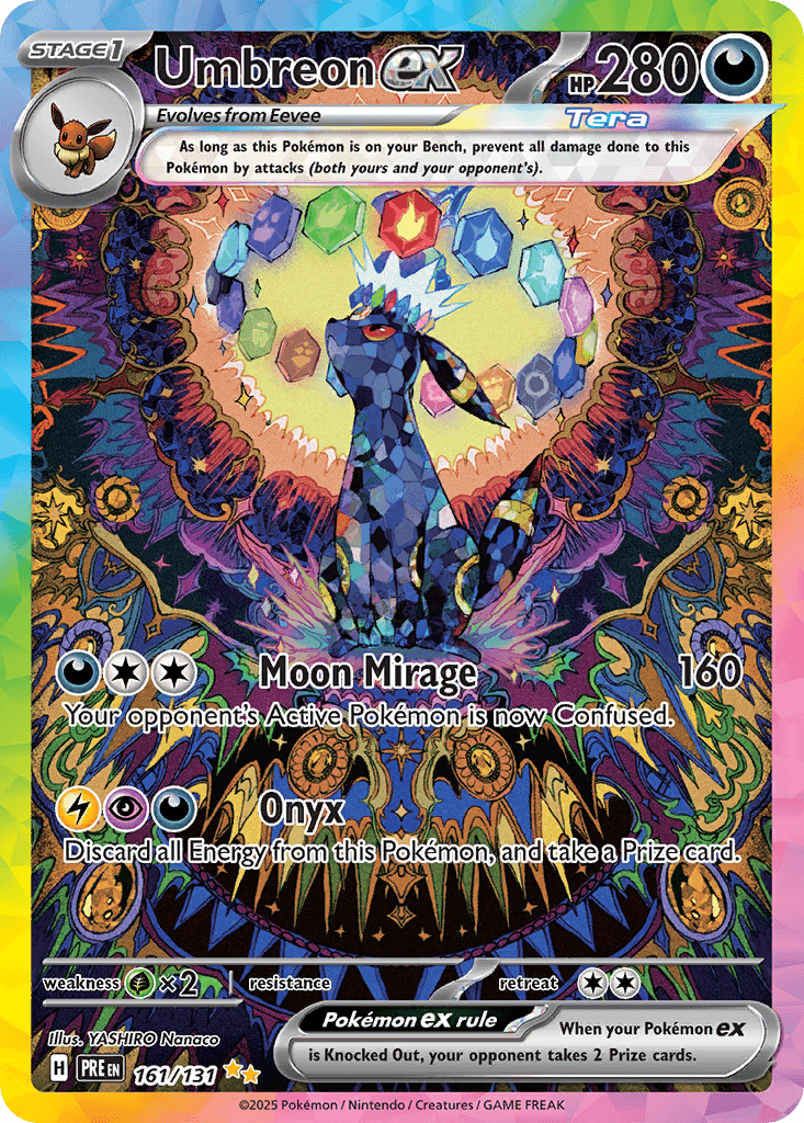 Umbreon ex, PRE 161/131