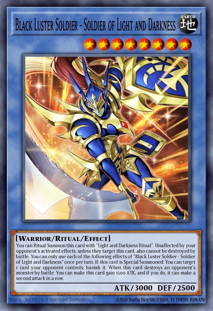 Black Luster Soldier - Soldier of Light and Darkness, Chaos Origins CORI-EN028