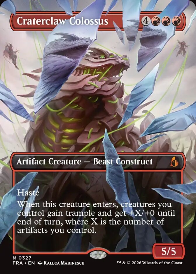 Craterclaw Colossus, Reality Fracture 327