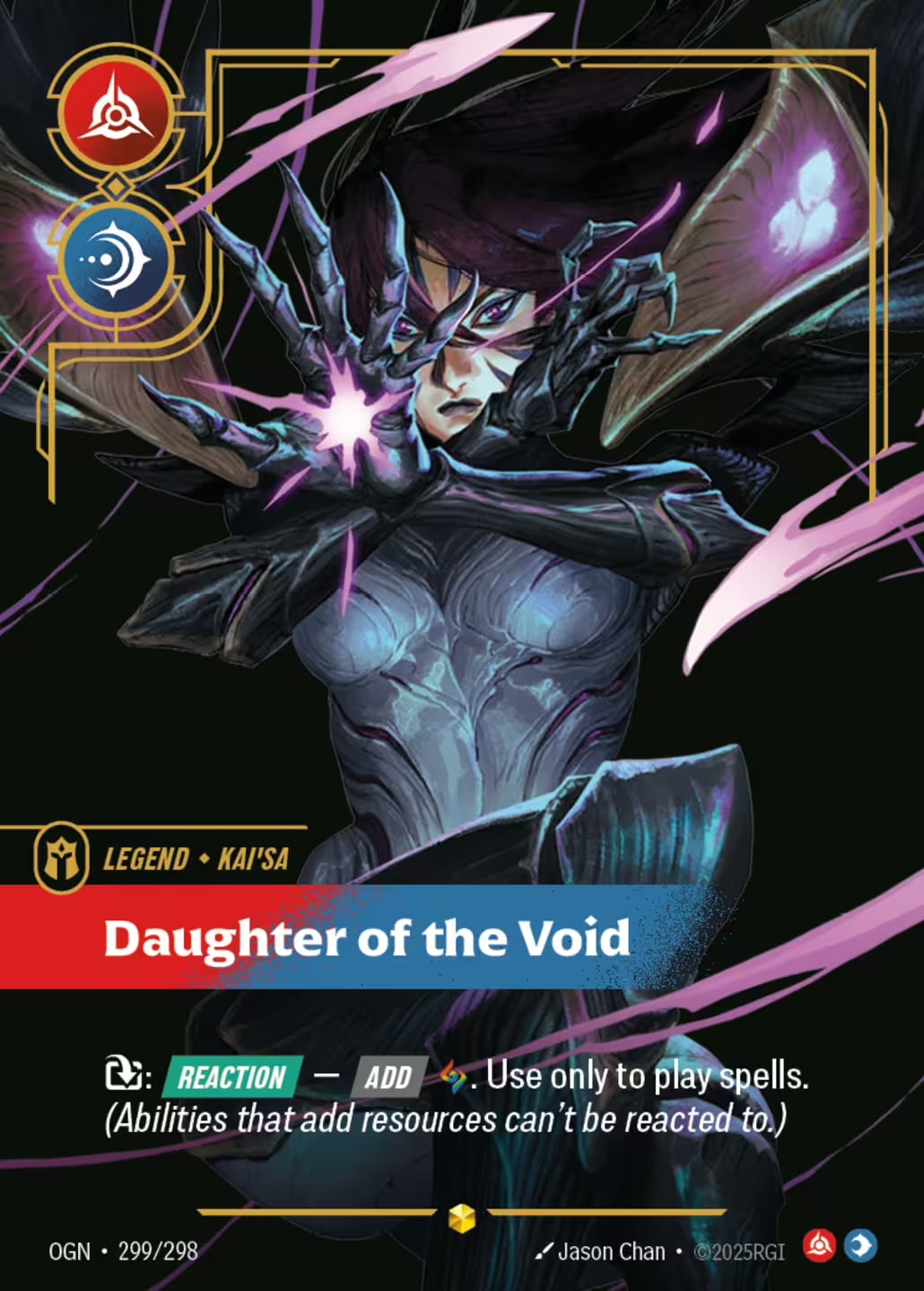 Kai'Sa, Daughter of the Void, Origins 299/298