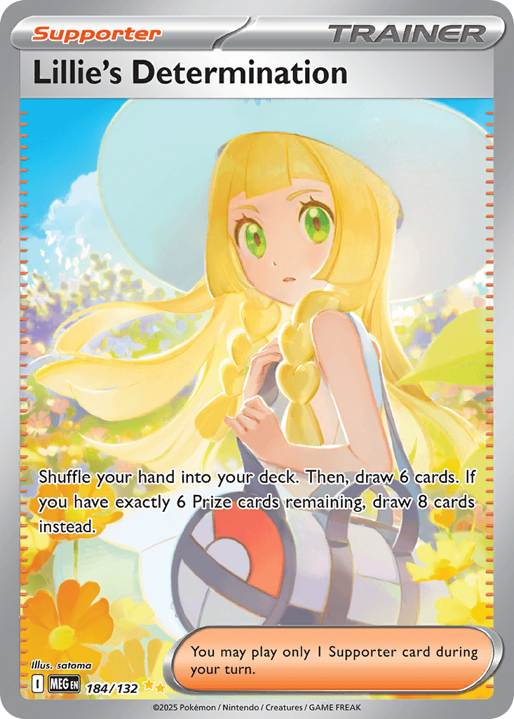 Lillie's Determination, Mega Evolution 184/132