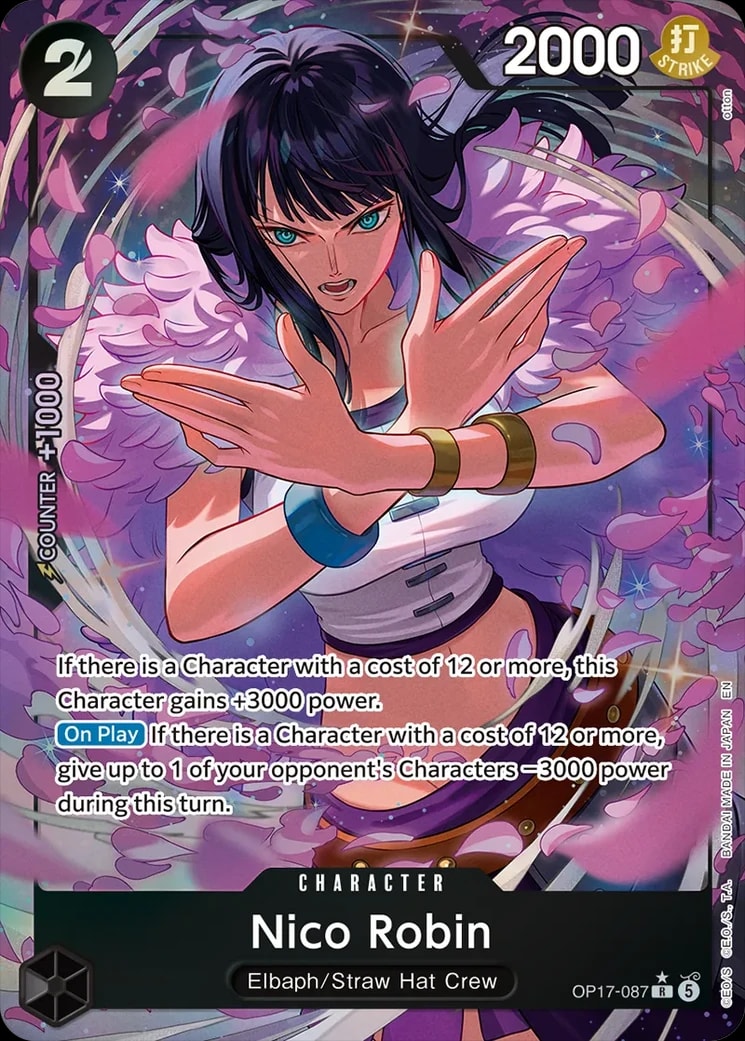 Nico Robin, The World's Strongest Warriors OP17-087